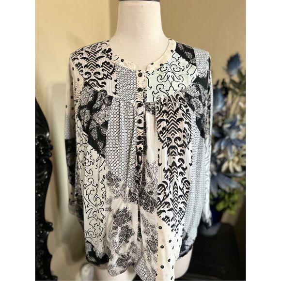 Anthropologie Maeve Floral Blouse  Size X Small - Picture 1 of 4